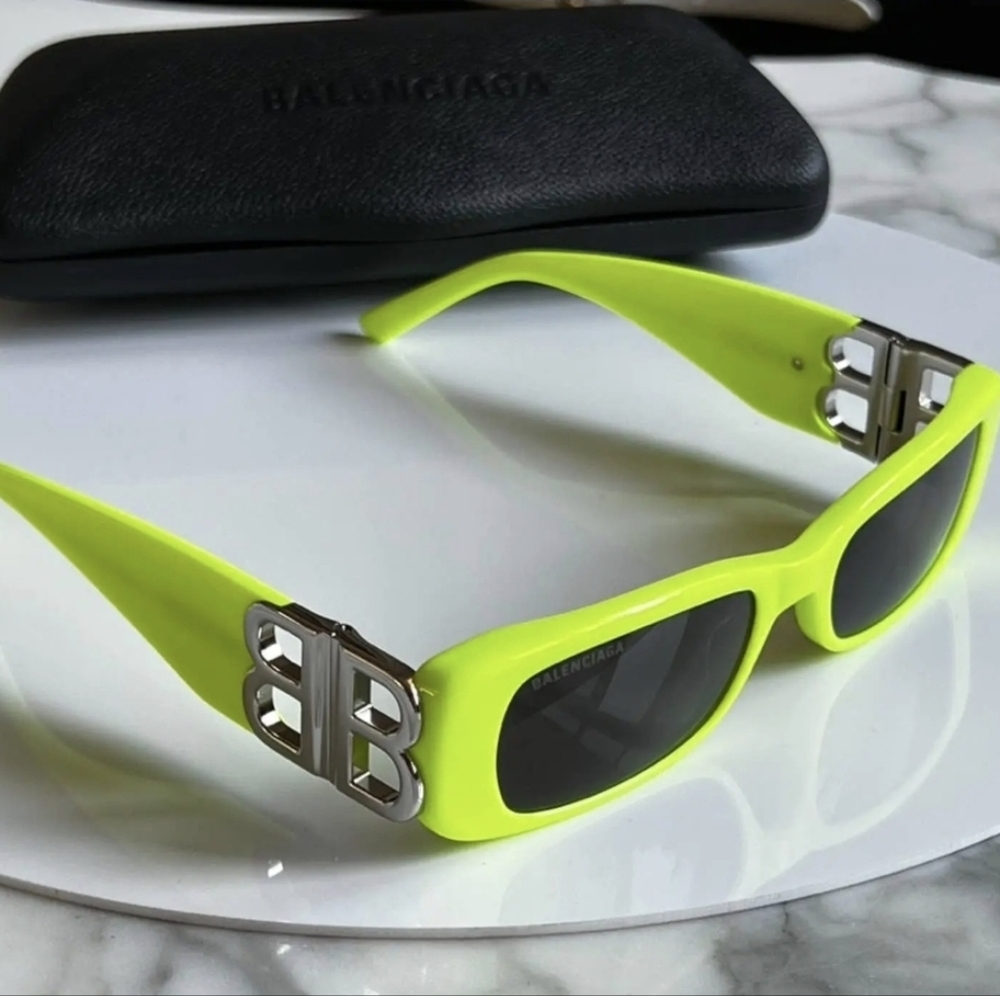 Balenciaga Lime Green VR Glasses